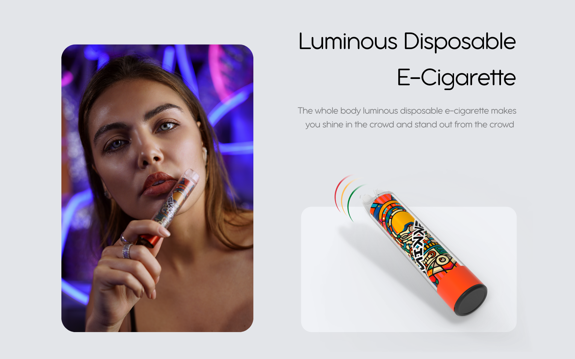 Maskking High-PRO MAX Luminous Disposable Vape