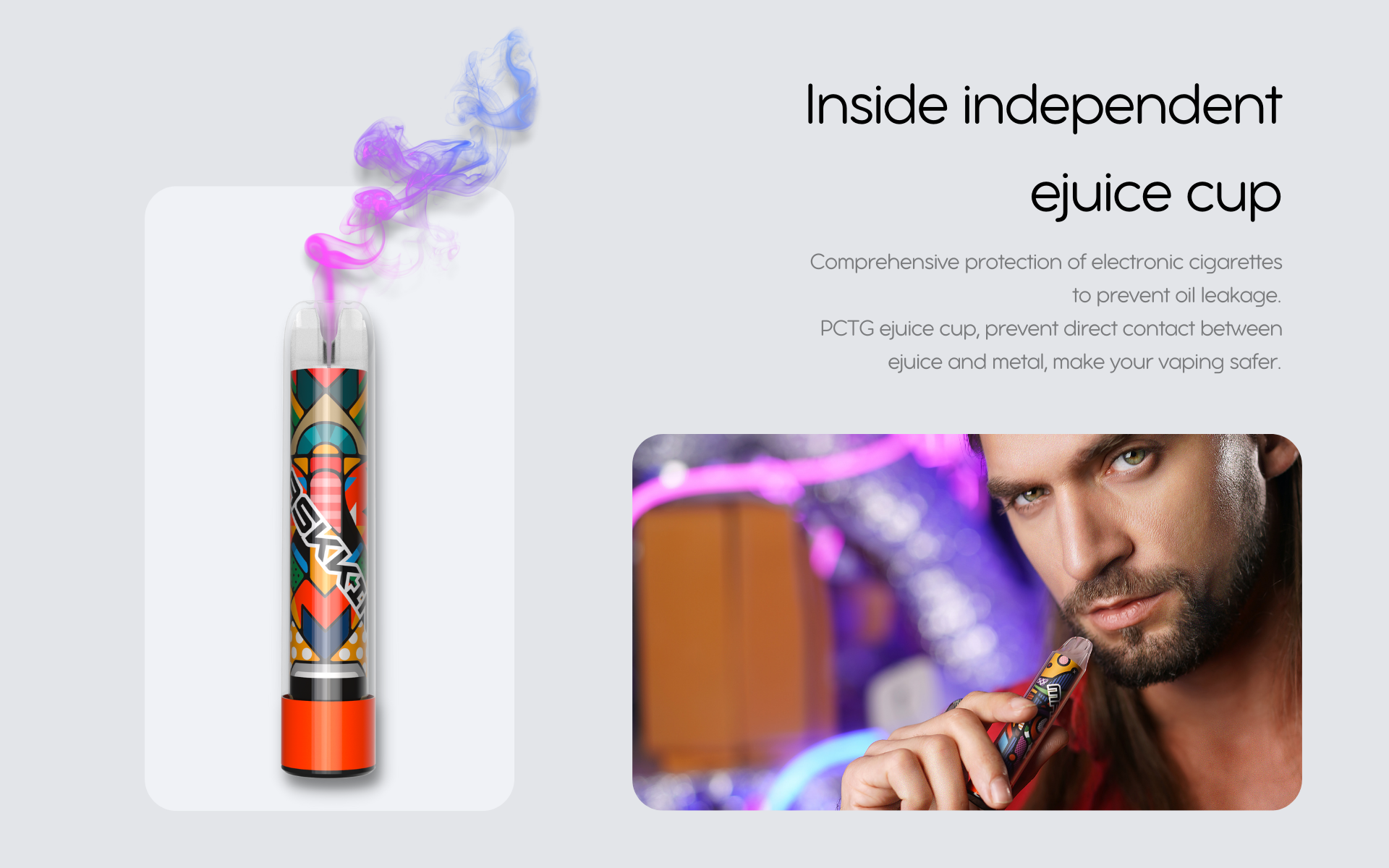 Maskking High-PRO MAX PCTG ejuice cup