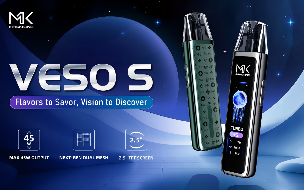 Maskking VESO S Pod Kit — A Flagship Pod System with a Smart Operating System