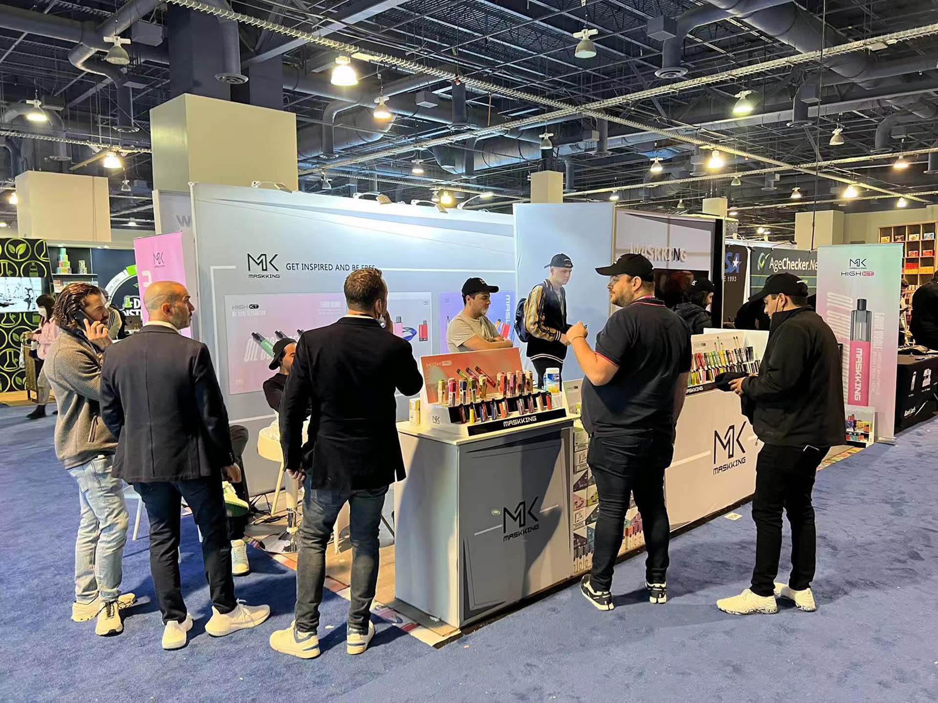 Maskking Left a Mark at 2022 Tobacco Plus Expo