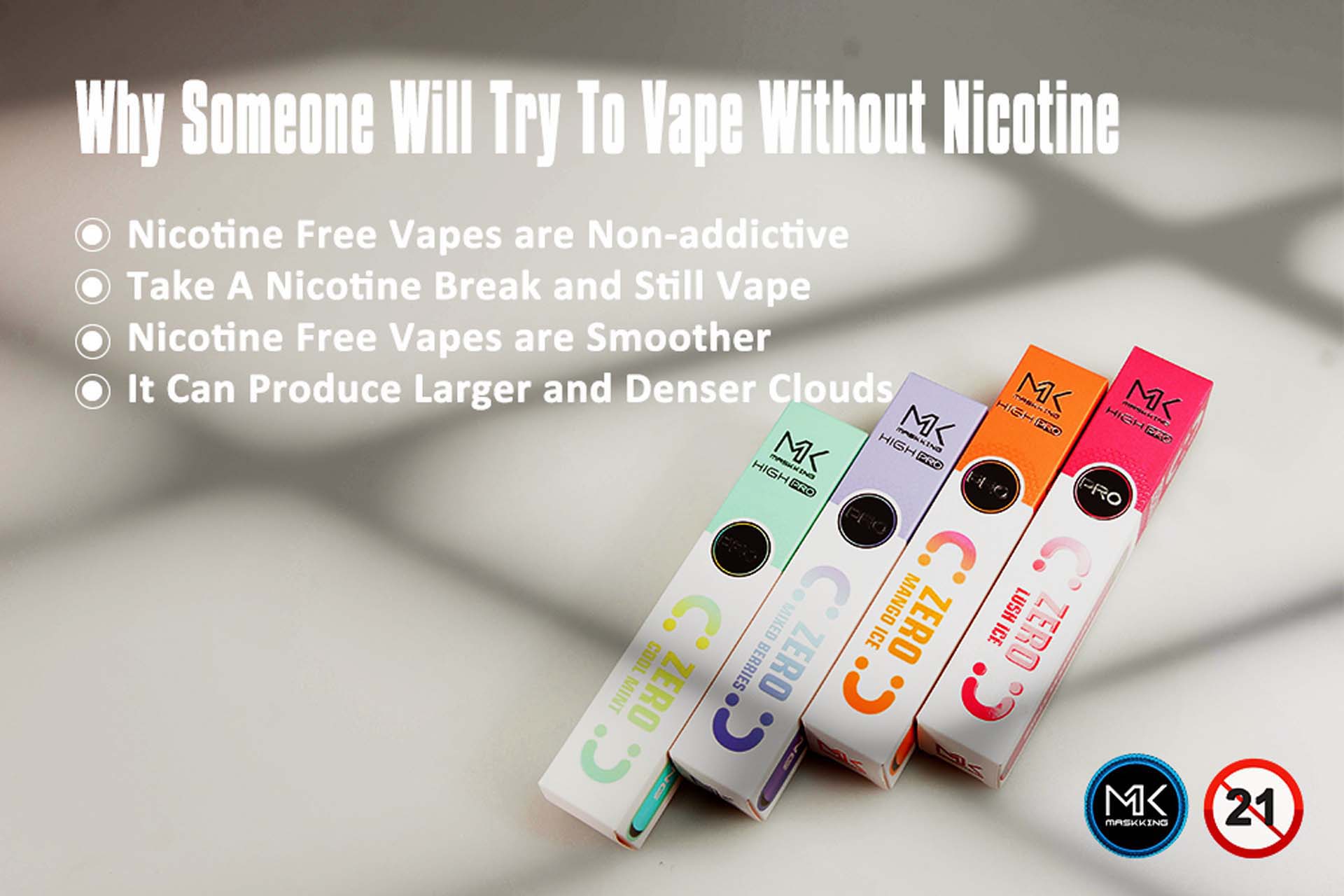Nicotine-free Vapes Help Smokers in Smoking Cessation Process