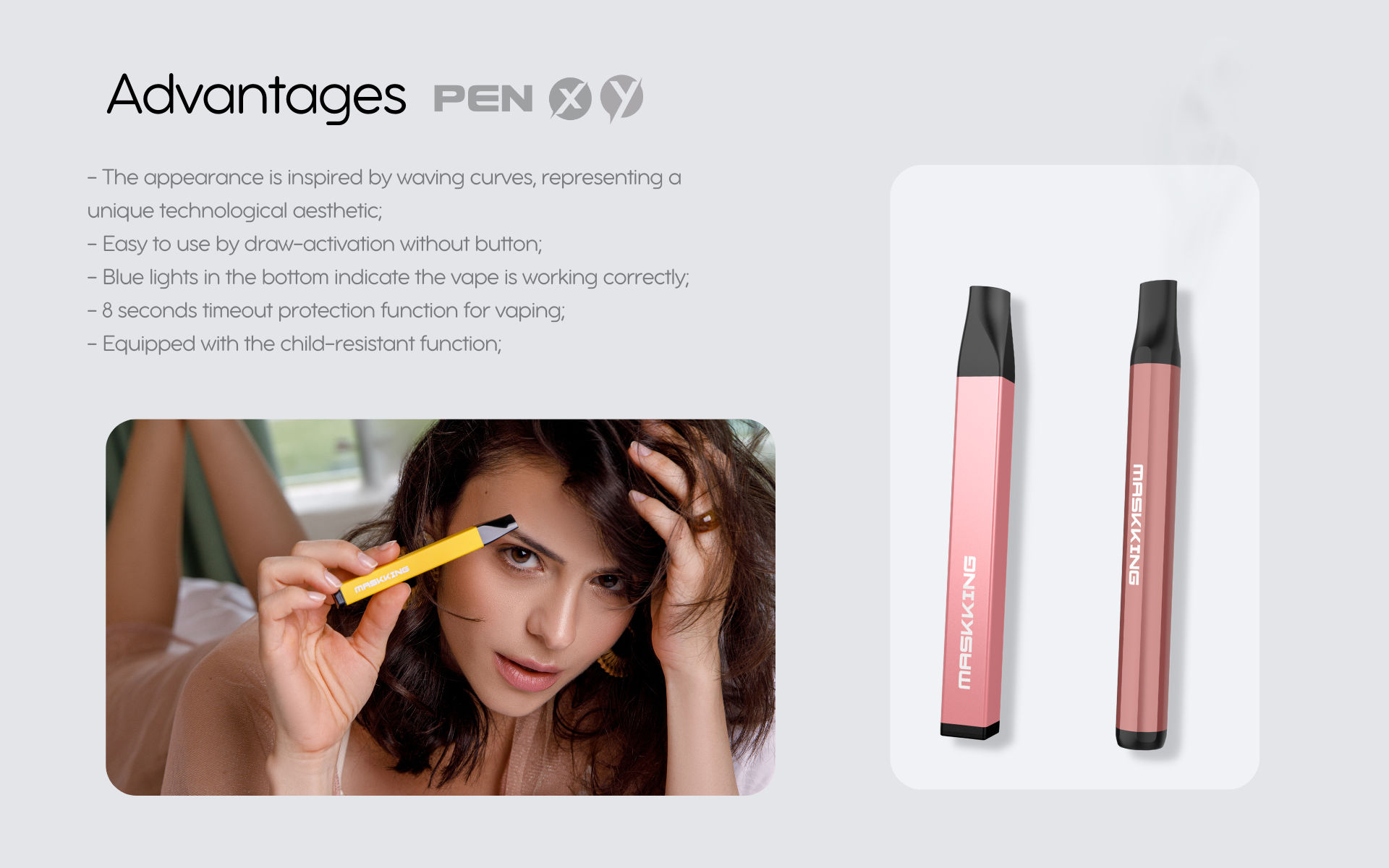 Pen X & Pen Y – Disposable Vape Packs
