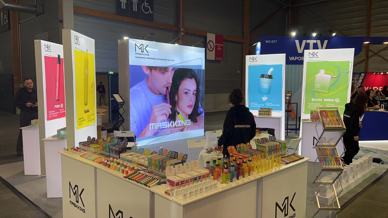 Maskking at the VapeExpo Paris 2022