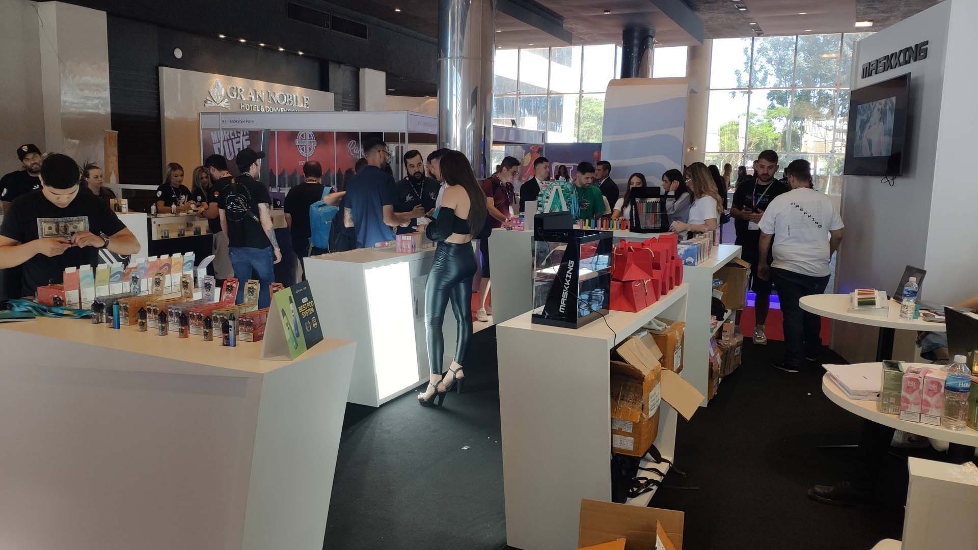 MASKKINGVAPE SHOWCASES NEW PRODUCTS AT WORLD VAPE SHOW EXHIBITION