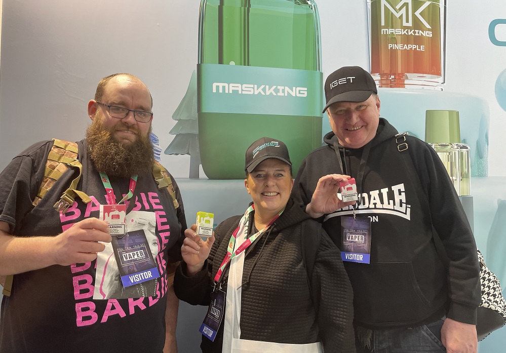 Maskking participated in the Vaper Expo UK.jpg