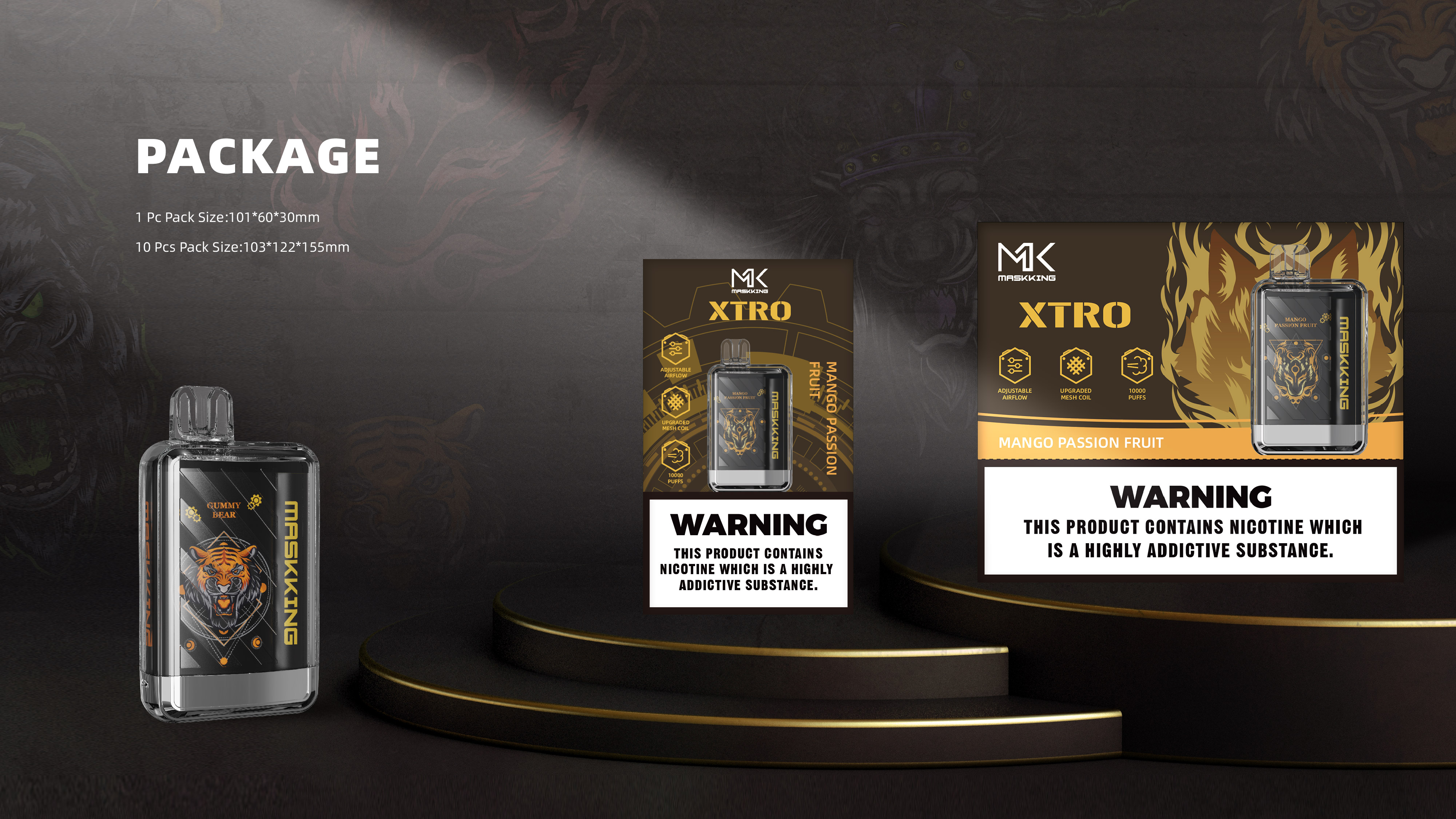 maskking xtro package